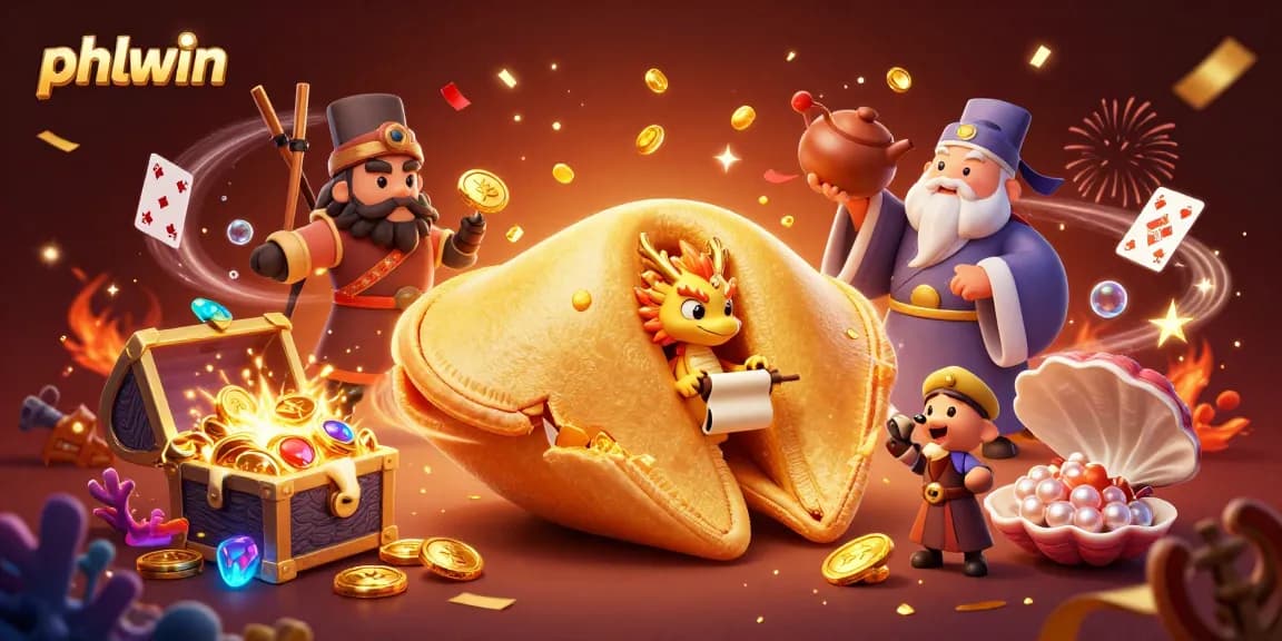 Experience the thrill of phlwin with a colorful 3D casino illustration featuring lively characters and exciting game elements.