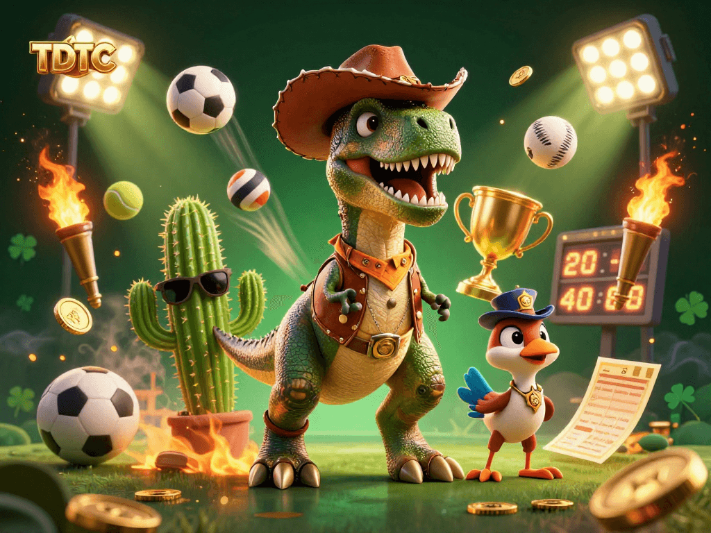 Engage with TDTC for thrilling sports betting experiences featuring competitive characters and dynamic elements.