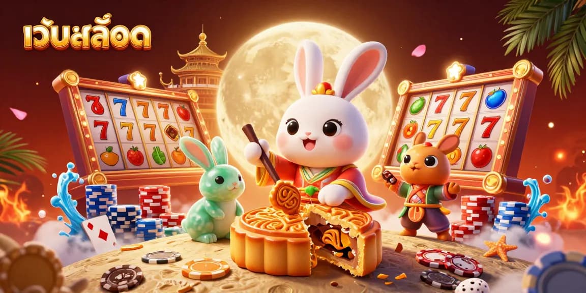 Engage with เว็บสล็อต casino action featuring dynamic 3D characters and vibrant slot elements.