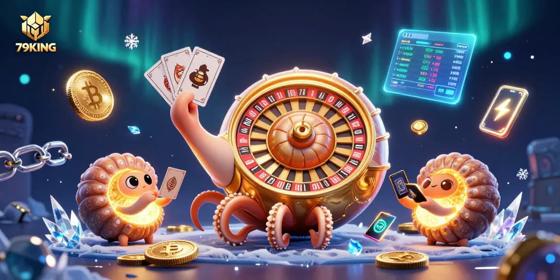 Win big in 79KING's interactive casino world with cryptocurrency-themed features!