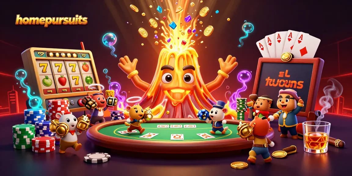 homepursuits menikmati permainan slot dengan layak menang, tampilan luar biasa, dan jackpot besar.