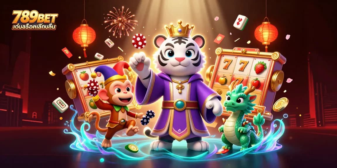789BET เว็บสล็อตเล่นลื่น หมุนวงล้อสล็อตและรับรางวัลใหญ่ด้วยโชคลาภจากเสือขาว!