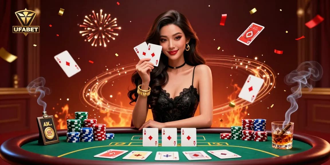 Experience the thrill at UFABET with top-notch gaming, including poker and vibrant casino vibes.