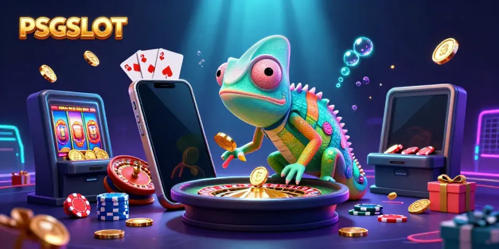 Gamer menikmati sensasi bermain PSGSLOT dengan aplikasi slot gacor, meraup kemenangan besar!