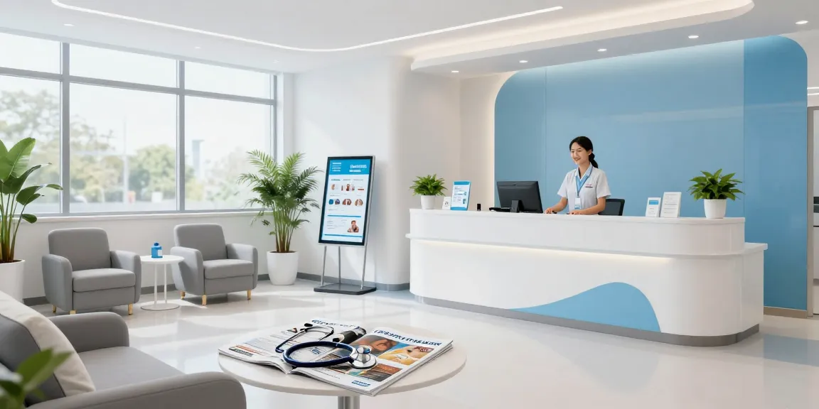 David Hoffmeister reviews enhance patient care at a modern healthcare clinic.