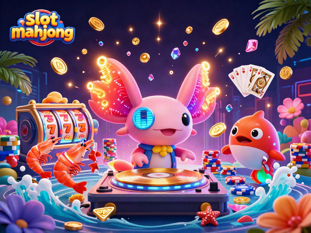 Experience slot mahjong with vibrant characters, golden coins, and dynamic gameplay elements.