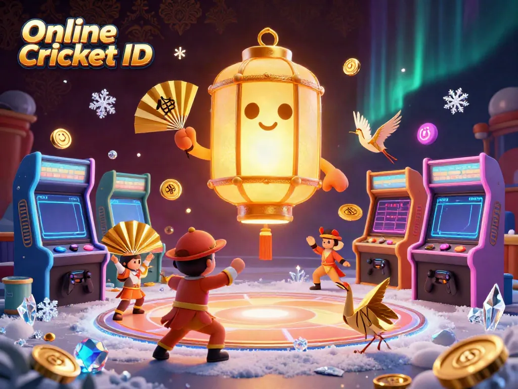 Engage with Online Cricket ID by illuminating betting experiences under a vibrant, dynamic scene.