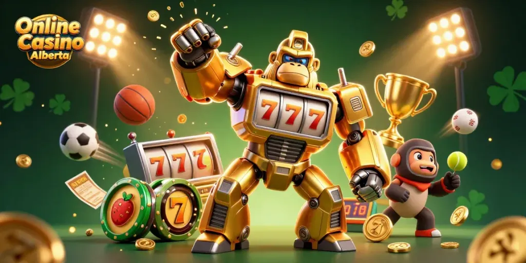Experience the thrill of Online Casino Alberta with dynamic gaming action and vibrant visuals.
