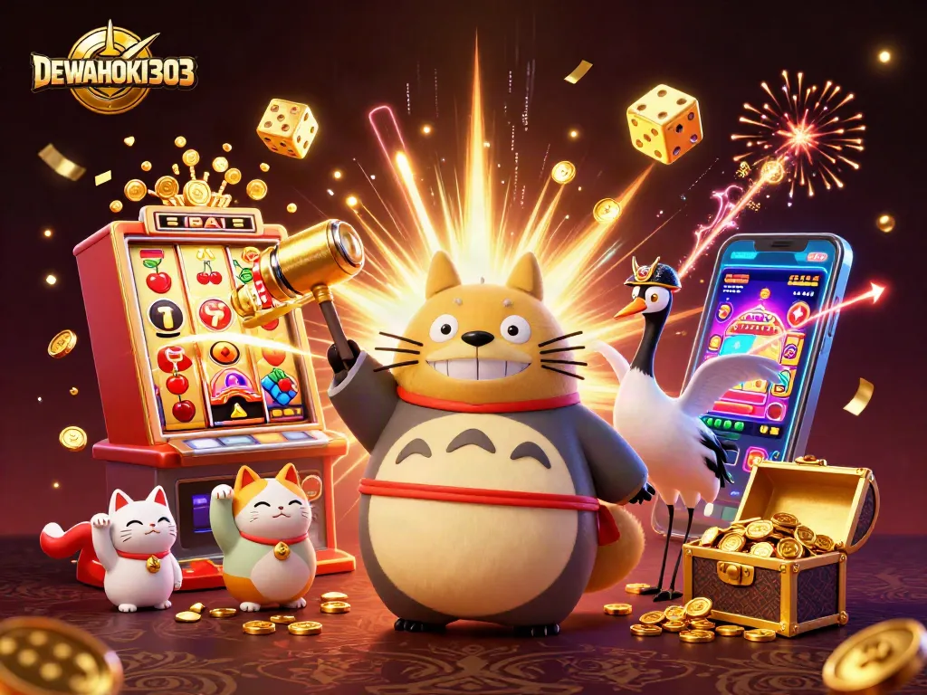 DEWAHOKI303 menghadirkan keseruan bermain slot dengan variasi simbol dan jackpot menarik
