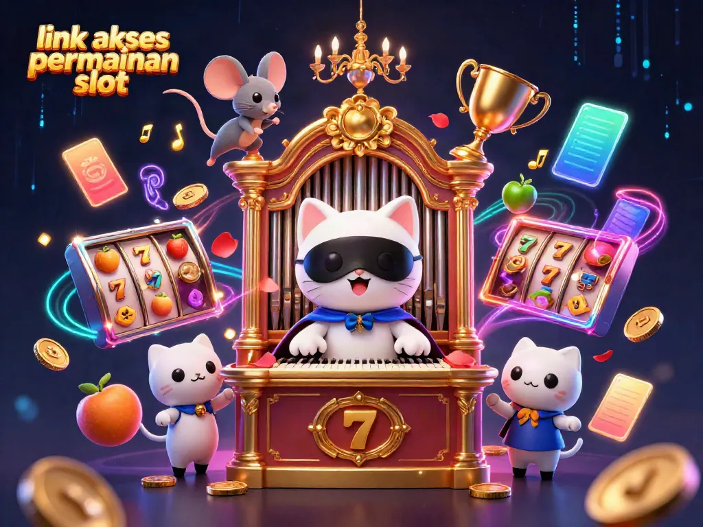 Mengakses permainan slot dengan metode yang dinamis dan menarik dalam ilustrasi kasino virtual.