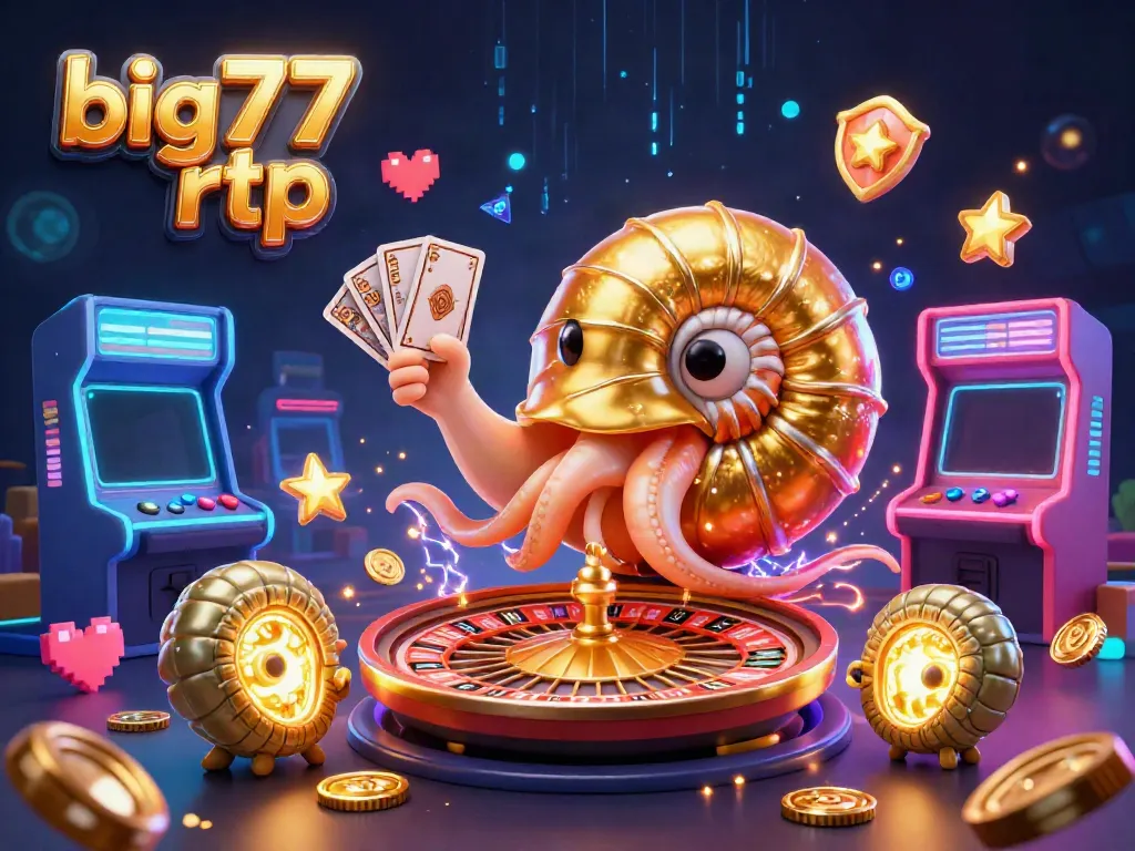 Engage with the excitement of big777 rtp as a giant nautilus roulette wheel spins winning bets and card hands.