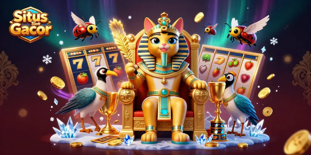 Kunjungi Situs Slot Gacor untuk meraih jackpot dengan mesin slot beruntung yang menampilkan simbol buah dan 7 beruntung.