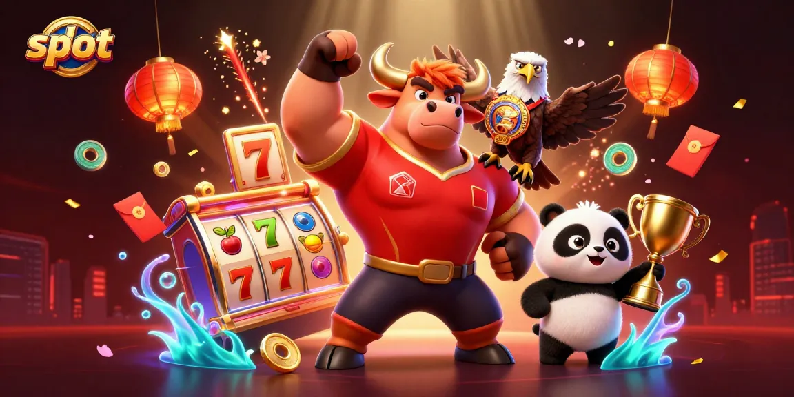 Menangkan slot di 222SLOT dengan karakter beruang, elang, dan panda penuh semangat!